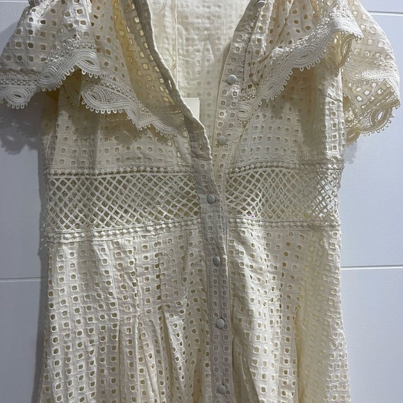 Summer Dress off the shoulder New never worn Size Large but fits Medium - Picture 5 of 10